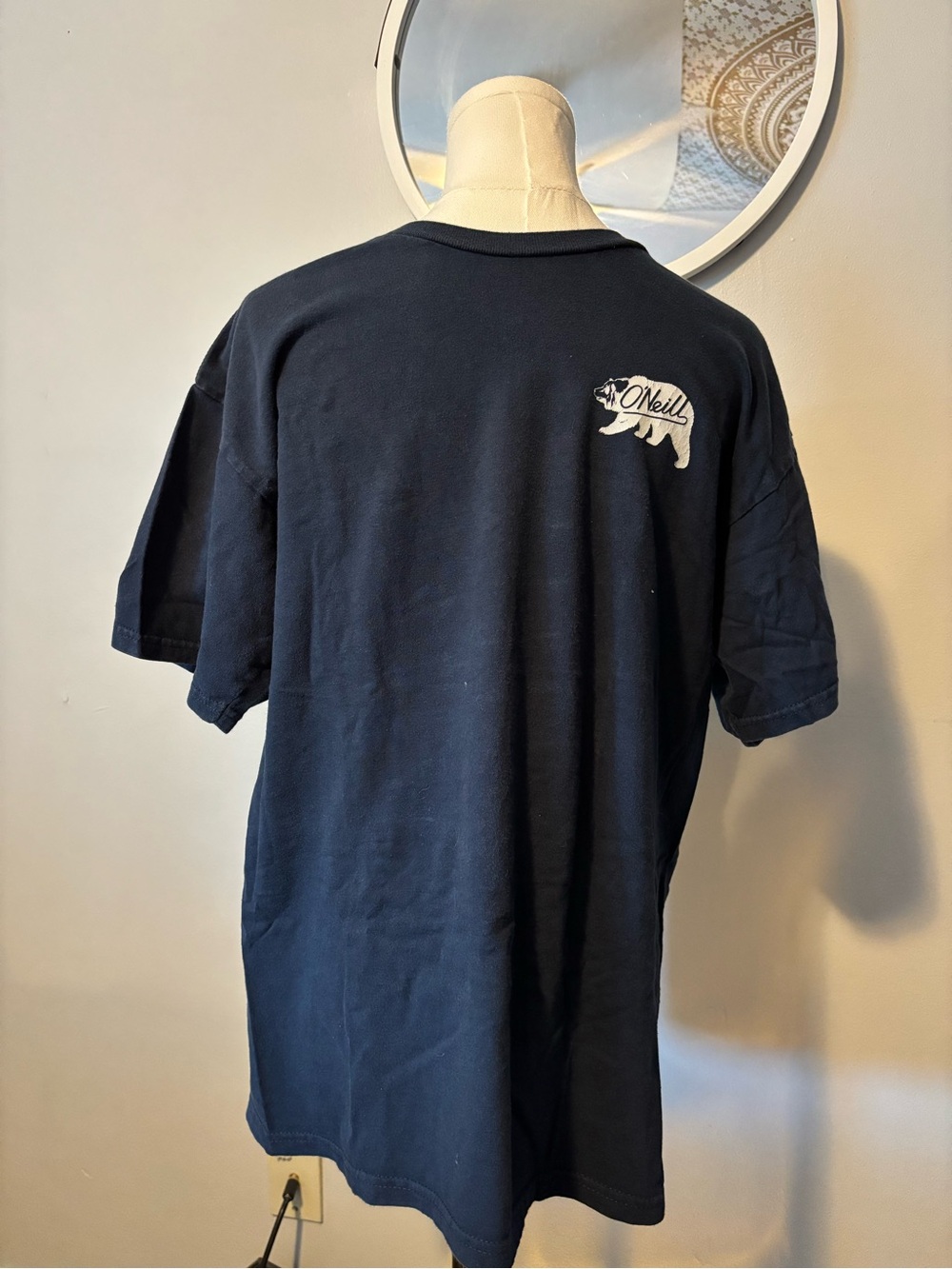 O'Neill Navy Short-Sleeve Tee with Bear Logo